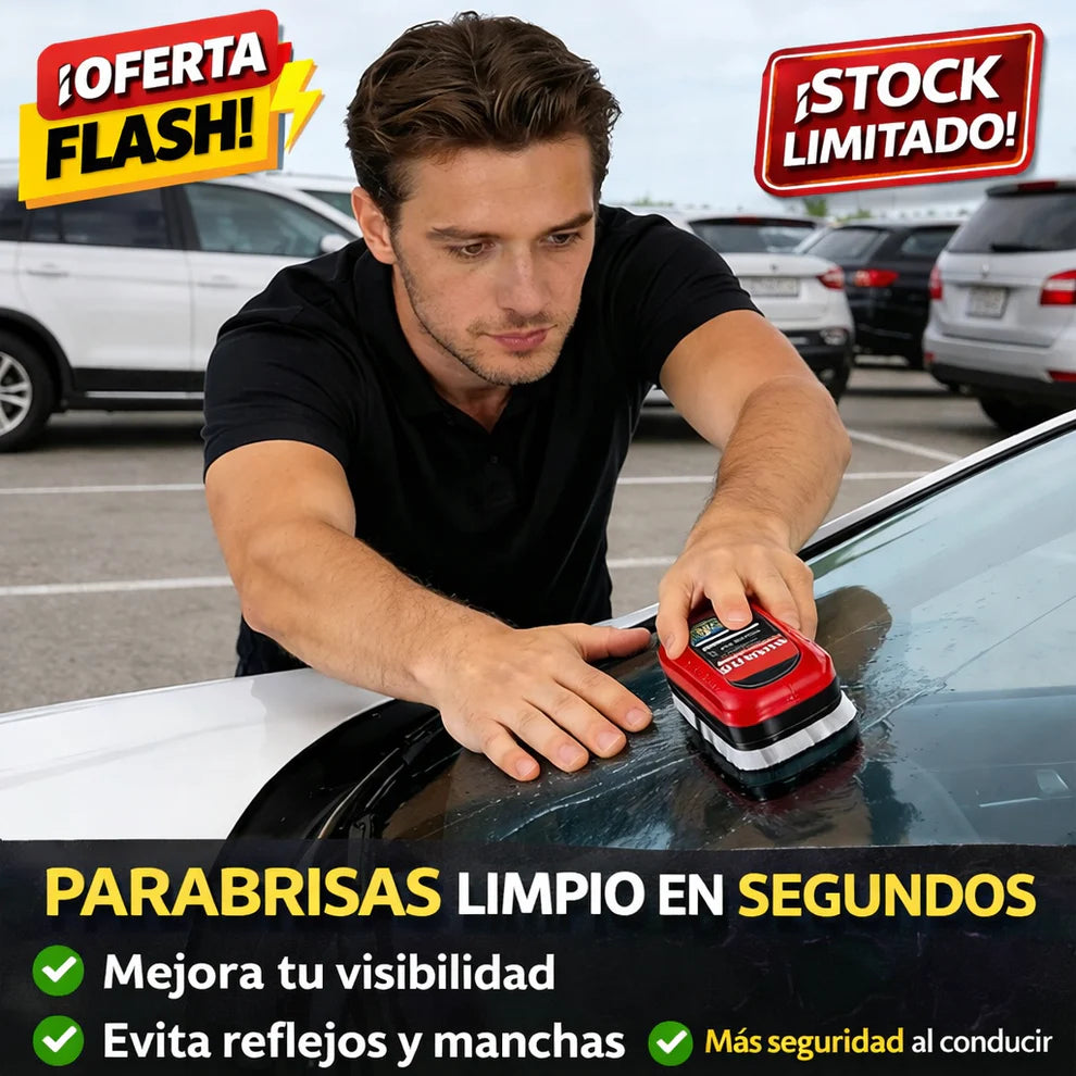 Cepillo Limpiaparabrisas OIL FILM™: Visibilidad Perfecta y Sin Vaho en Segundos