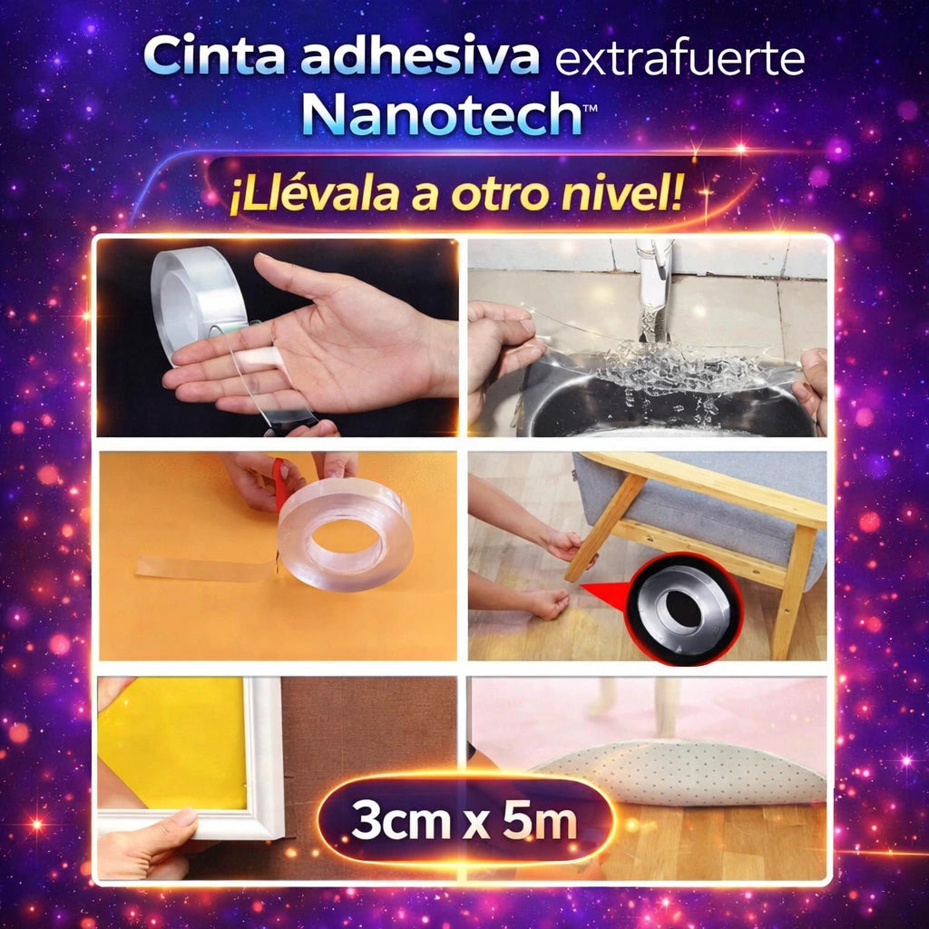Pack ahorro familiar: 3 Rollos de Nanotech™(Oferta 3x1)