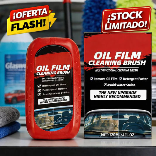 Cepillo Limpiaparabrisas OIL FILM™: Visibilidad Perfecta y Sin Vaho en Segundos
