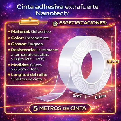 Pack ahorro familiar: 3 Rollos de Nanotech™(Oferta 3x1)
